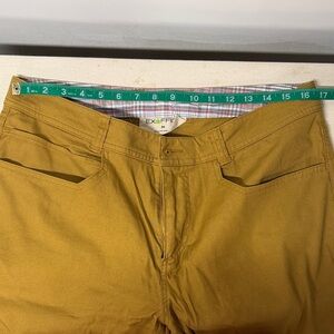 Exofficio Men's Chinos in Mustard